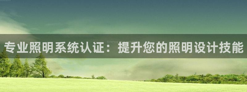 专业照明系统认证：提升您的照明设计技能