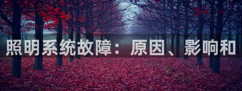 照明系统故障：原因、影响和