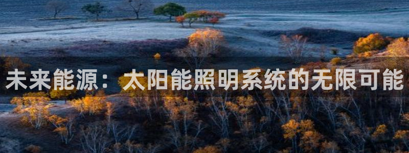 未来能源:太阳能照明系统的无限可能