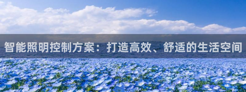 智能照明控制方案：打造高效、舒适的生活空间